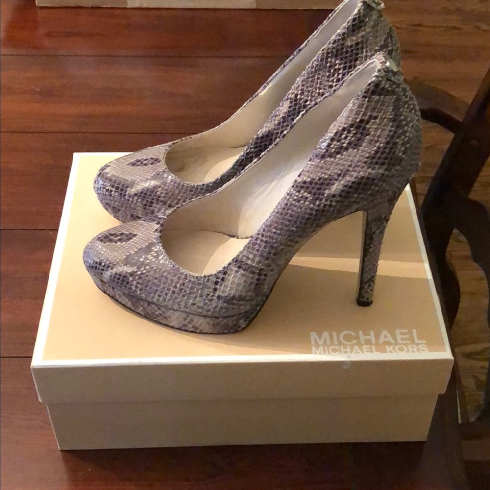 Michael Michael Kors York Python Pump - image 2